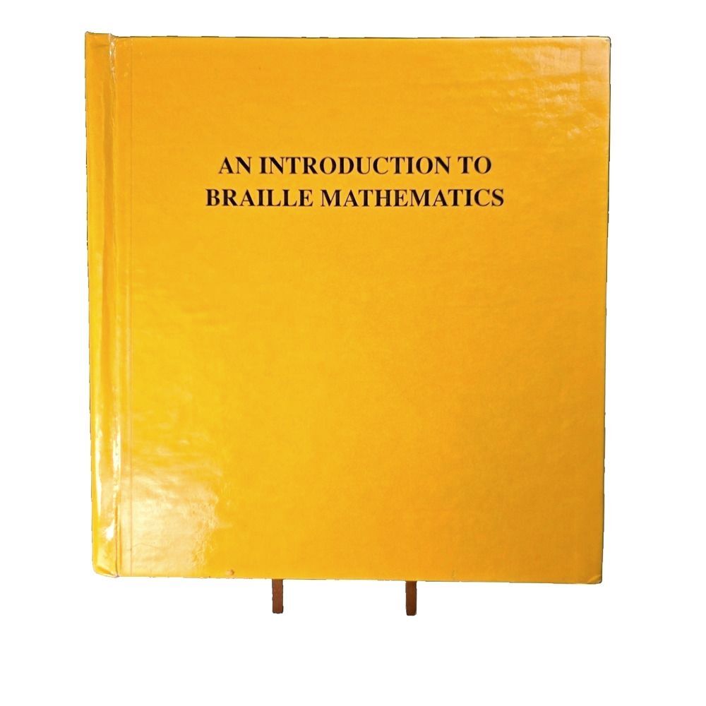RARE 1st Edition 1978 An Introduction to Braille Mathematics Nemeth Code HC APH